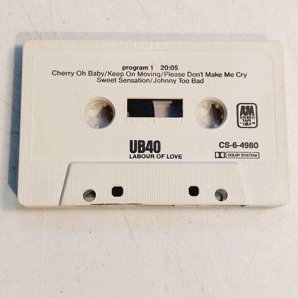 UB40 - Labour Of Love (cassette tape, 1983) tested and works - Picture 2 of 3